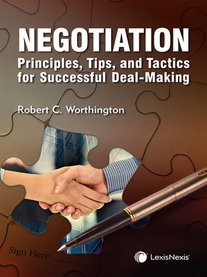 cover image of Negotiation: Principles, Tips, and Tactics for Successful Deal-Making